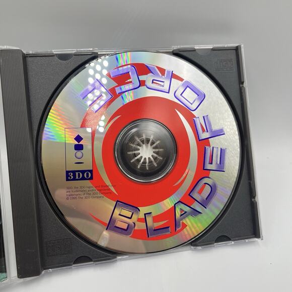 Blade Force (3DO, 1995) Complete in Case (A) TESTED - Picture 7 of 7